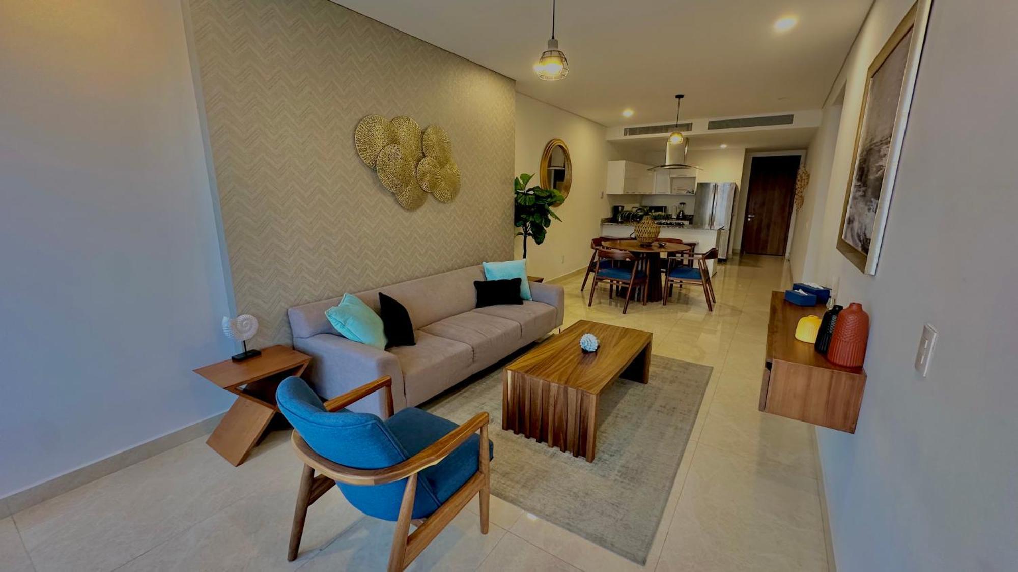 Apartamento Espectacular Pie De Playa Vista Al Mar, En Camino Al Mar Mazatlán